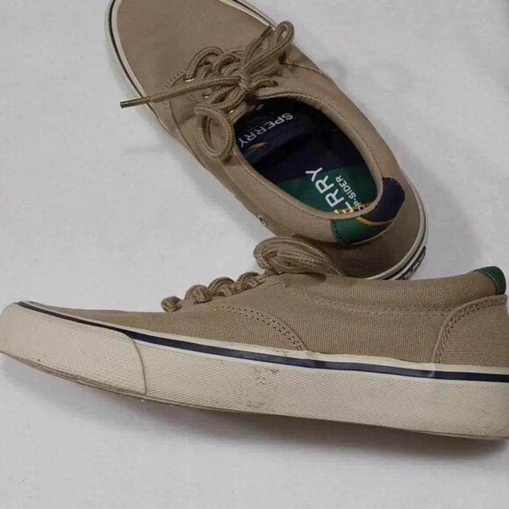 Sperry‎ Top Sider Striper 2 CVO Tan Mens Shoe Size 7 STS21430
